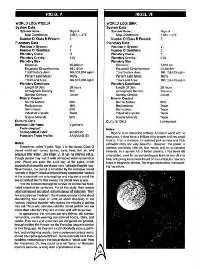 Star Trek RPG: The Orions - Book of Common Knowledge (FASA 2007)