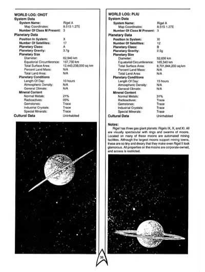 Star Trek RPG: The Orions - Book of Common Knowledge (FASA 2007)