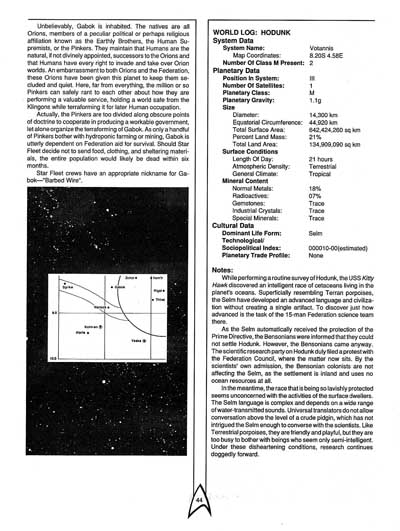 Star Trek RPG: The Orions - Book of Common Knowledge (FASA 2007)