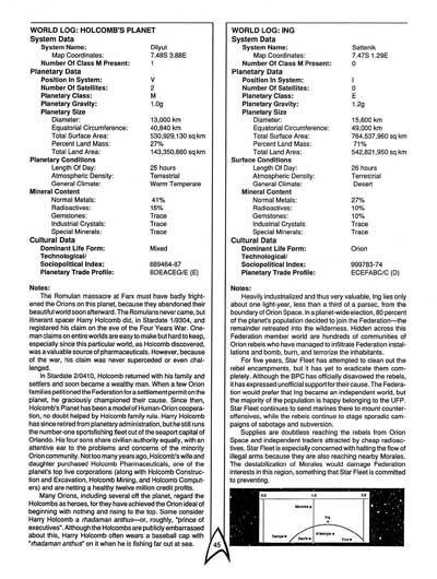 Star Trek RPG: The Orions - Book of Common Knowledge (FASA 2007)