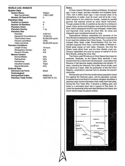 Star Trek RPG: The Orions - Book of Common Knowledge (FASA 2007)