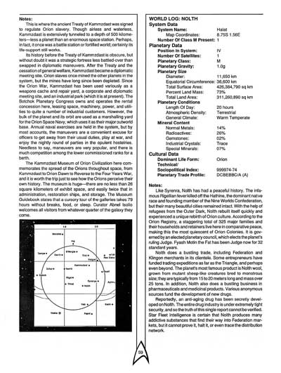 Star Trek RPG: The Orions - Book of Common Knowledge (FASA 2007)