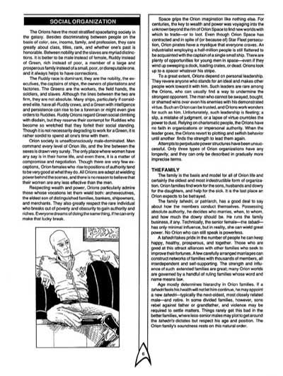 Star Trek RPG: The Orions - Book of Common Knowledge (FASA 2007)