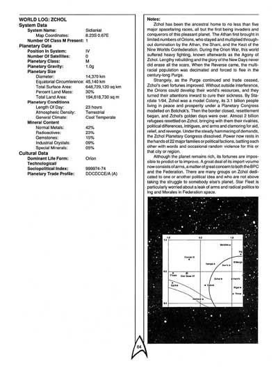 Star Trek RPG: The Orions - Book of Common Knowledge (FASA 2007)