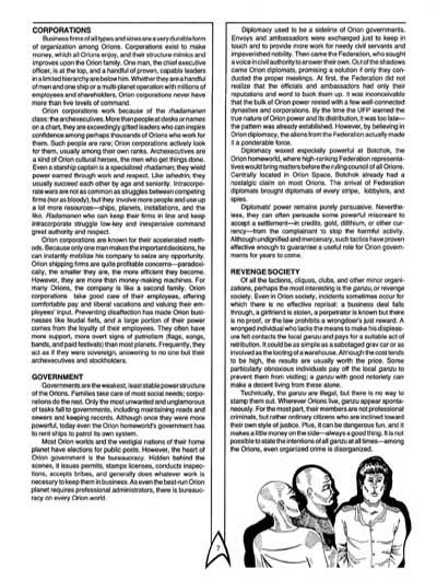 Star Trek RPG: The Orions - Book of Common Knowledge (FASA 2007)