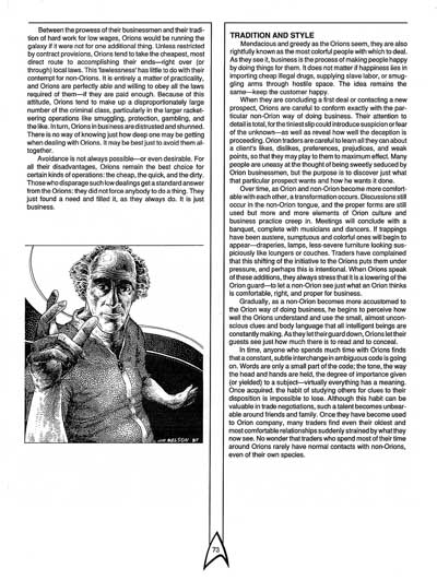 Star Trek RPG: The Orions - Book of Common Knowledge (FASA 2007)