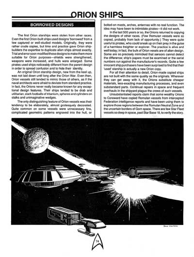 Star Trek RPG: The Orions - Book of Common Knowledge (FASA 2007)