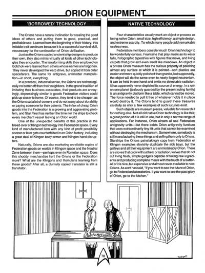 Star Trek RPG: The Orions - Book of Common Knowledge (FASA 2007)