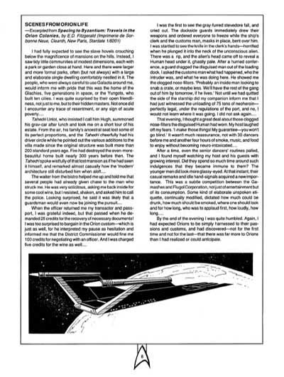Star Trek RPG: The Orions - Book of Common Knowledge (FASA 2007)