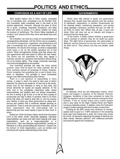 Star Trek RPG: The Orions - Book of Deep Knowledge (FASA 2007)