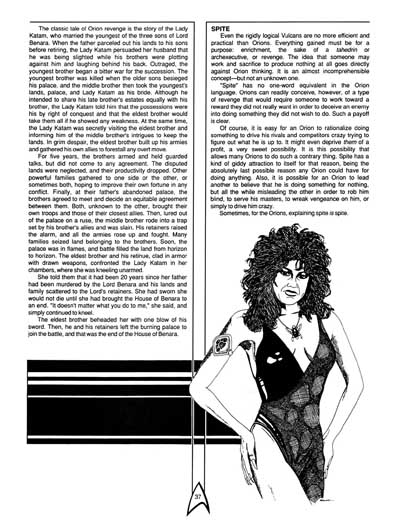 Star Trek RPG: The Orions - Book of Deep Knowledge (FASA 2007)