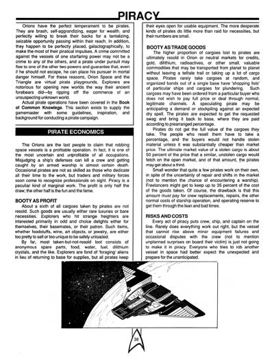 Star Trek RPG: The Orions - Book of Deep Knowledge (FASA 2007)