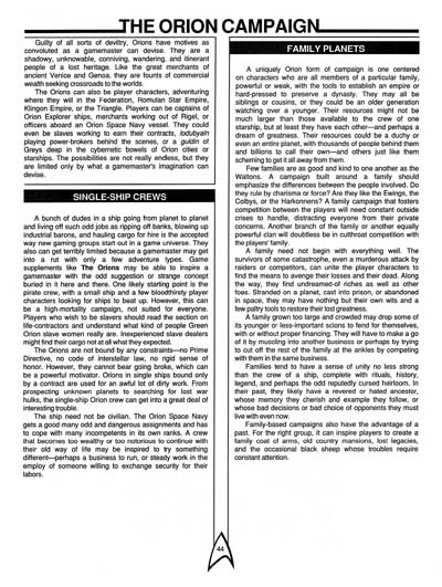 Star Trek RPG: The Orions - Book of Deep Knowledge (FASA 2007)