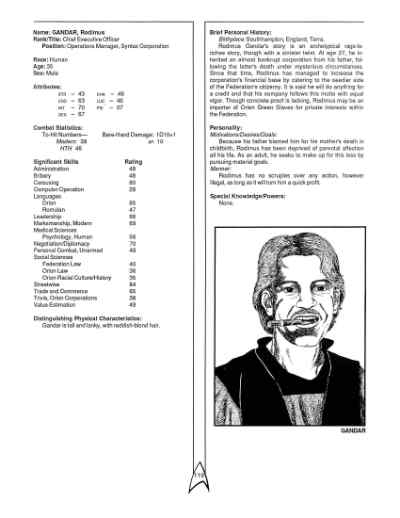Star Trek RPG: The Federation (FASA 2011)