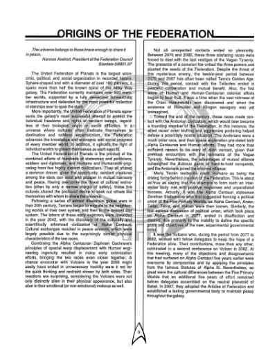 Star Trek RPG: The Federation (FASA 2011)