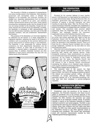 Star Trek RPG: The Federation (FASA 2011)