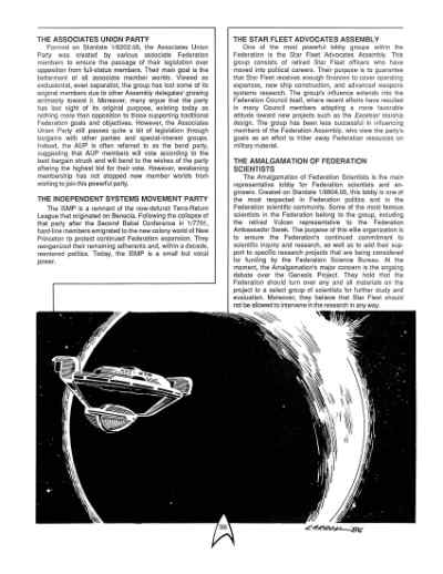 Star Trek RPG: The Federation (FASA 2011)