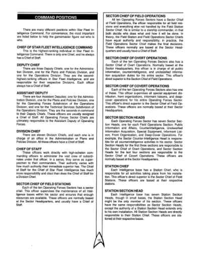 Star Trek RPG: Star Fleet Intelligence Manual (FASA 2014)