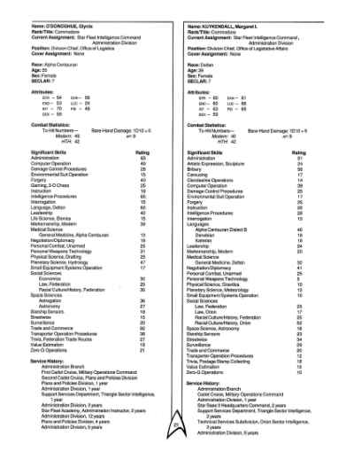 Star Trek RPG: Star Fleet Intelligence Manual (FASA 2014)
