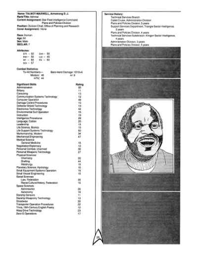 Star Trek RPG: Star Fleet Intelligence Manual (FASA 2014)