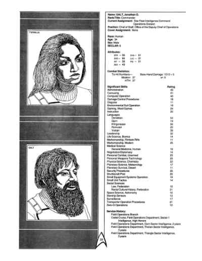 Star Trek RPG: Star Fleet Intelligence Manual (FASA 2014)