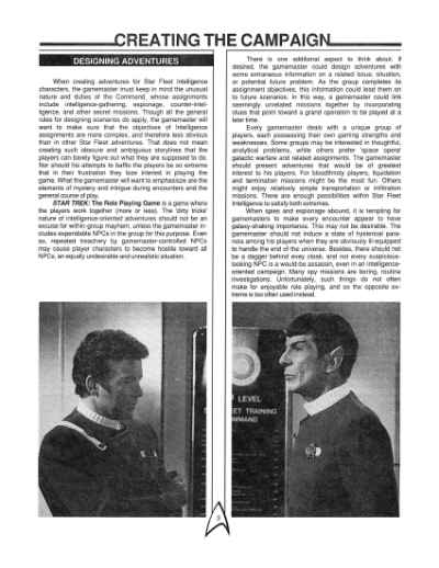 Star Trek RPG: Star Fleet Intelligence Manual (FASA 2014)