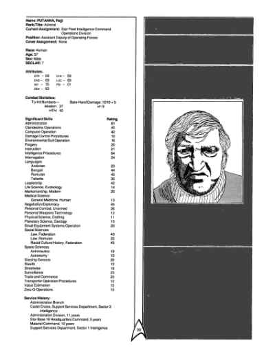 Star Trek RPG: Star Fleet Intelligence Manual (FASA 2014)