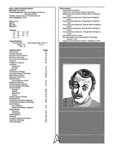 Star Trek RPG: Star Fleet Intelligence Manual (FASA 2014)