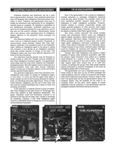Star Trek RPG: Star Fleet Intelligence Manual (FASA 2014)