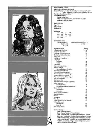 Star Trek RPG: Star Fleet Intelligence Manual (FASA 2014)