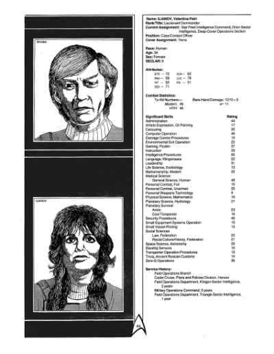 Star Trek RPG: Star Fleet Intelligence Manual (FASA 2014)