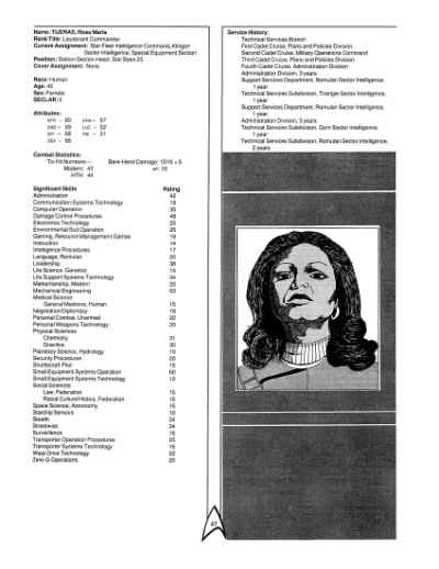 Star Trek RPG: Star Fleet Intelligence Manual (FASA 2014)