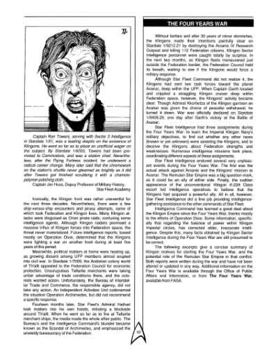 Star Trek RPG: Star Fleet Intelligence Manual (FASA 2014)
