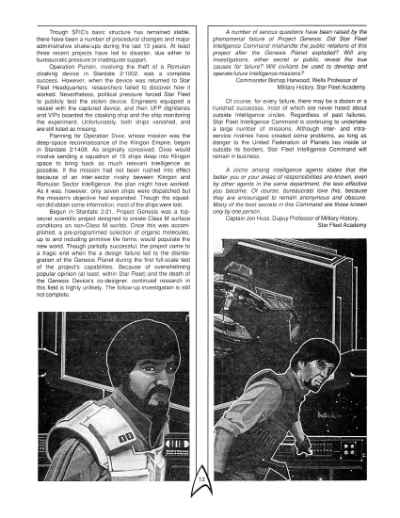 Star Trek RPG: Star Fleet Intelligence Manual (FASA 2014)