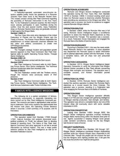 Star Trek RPG: Star Fleet Intelligence Manual (FASA 2014)