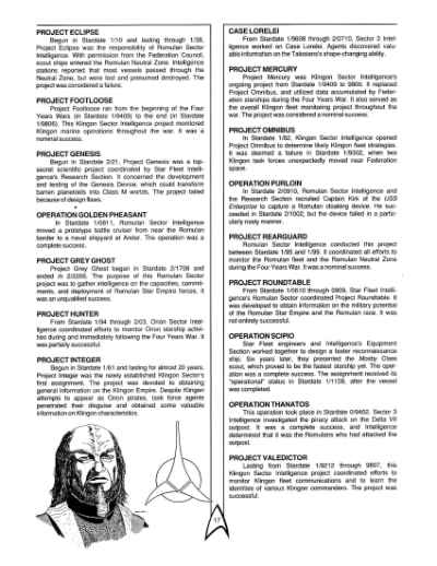 Star Trek RPG: Star Fleet Intelligence Manual (FASA 2014)