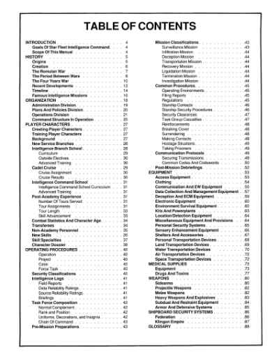 Star Trek RPG: Star Fleet Intelligence Manual (FASA 2014)