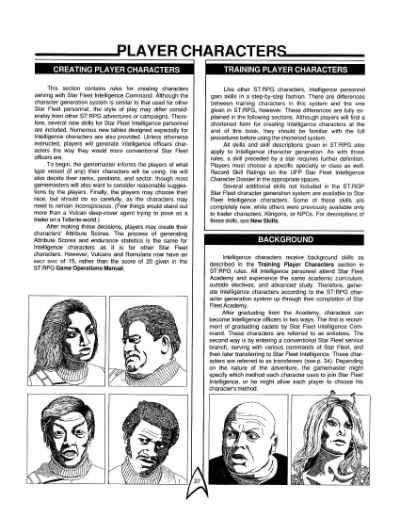 Star Trek RPG: Star Fleet Intelligence Manual (FASA 2014)