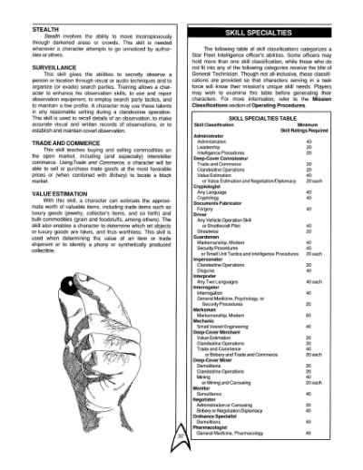 Star Trek RPG: Star Fleet Intelligence Manual (FASA 2014)