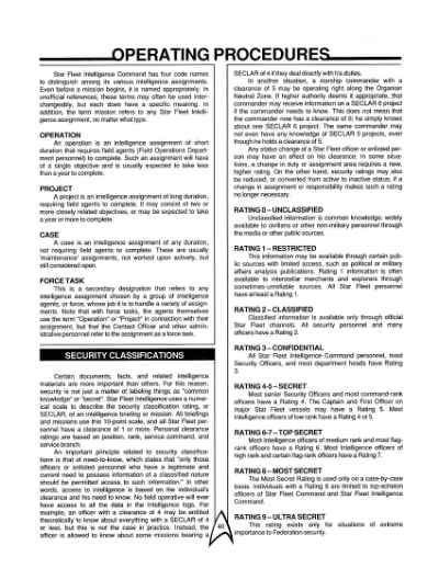 Star Trek RPG: Star Fleet Intelligence Manual (FASA 2014)
