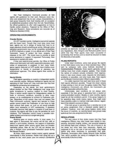 Star Trek RPG: Star Fleet Intelligence Manual (FASA 2014)