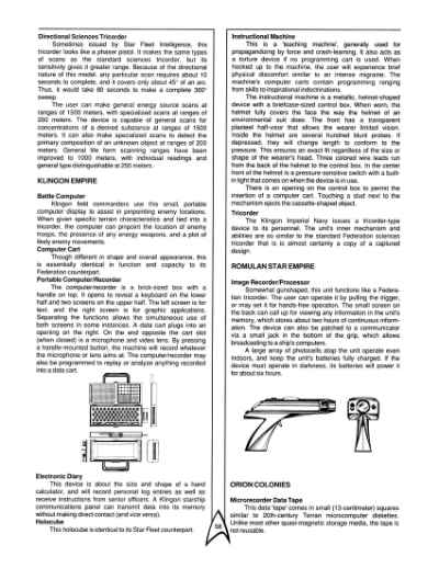 Star Trek RPG: Star Fleet Intelligence Manual (FASA 2014)