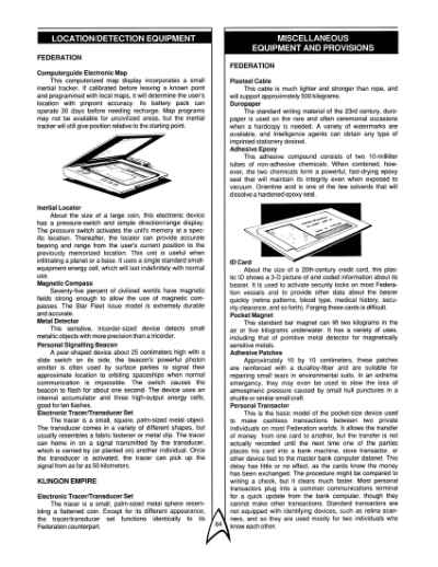 Star Trek RPG: Star Fleet Intelligence Manual (FASA 2014)