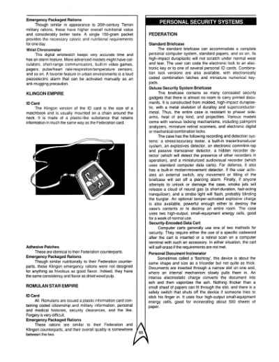 Star Trek RPG: Star Fleet Intelligence Manual (FASA 2014)