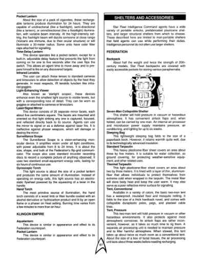 Star Trek RPG: Star Fleet Intelligence Manual (FASA 2014)