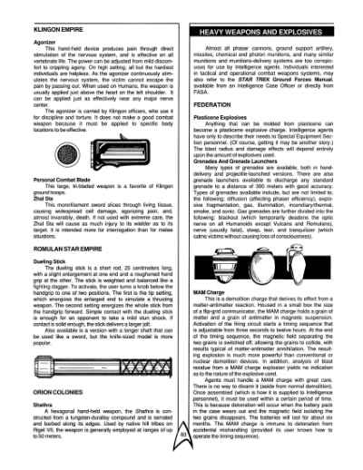 Star Trek RPG: Star Fleet Intelligence Manual (FASA 2014)