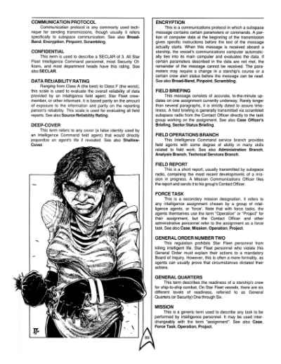 Star Trek RPG: Star Fleet Intelligence Manual (FASA 2014)