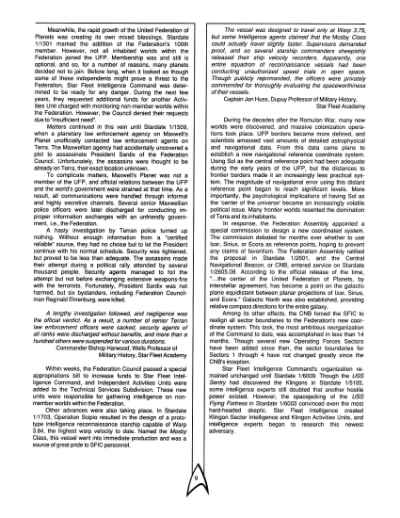 Star Trek RPG: Star Fleet Intelligence Manual (FASA 2014)