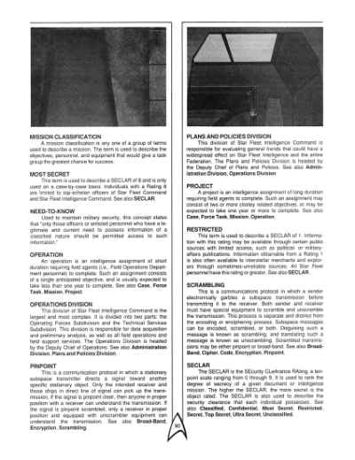 Star Trek RPG: Star Fleet Intelligence Manual (FASA 2014)