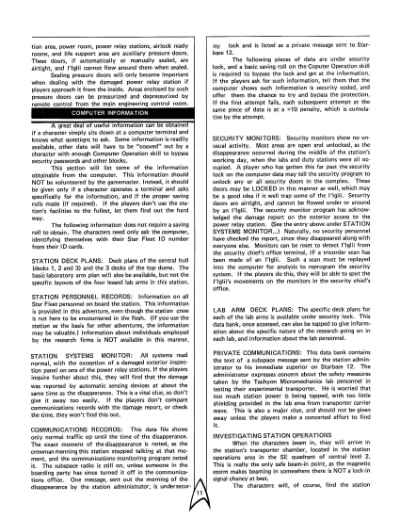 Star Trek RPG: The Vanished (FASA 2201)